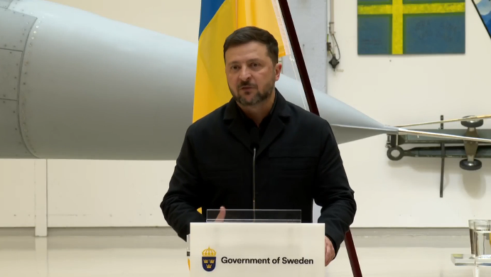 Зеленський розповів про новий пакет допомоги від Швеції